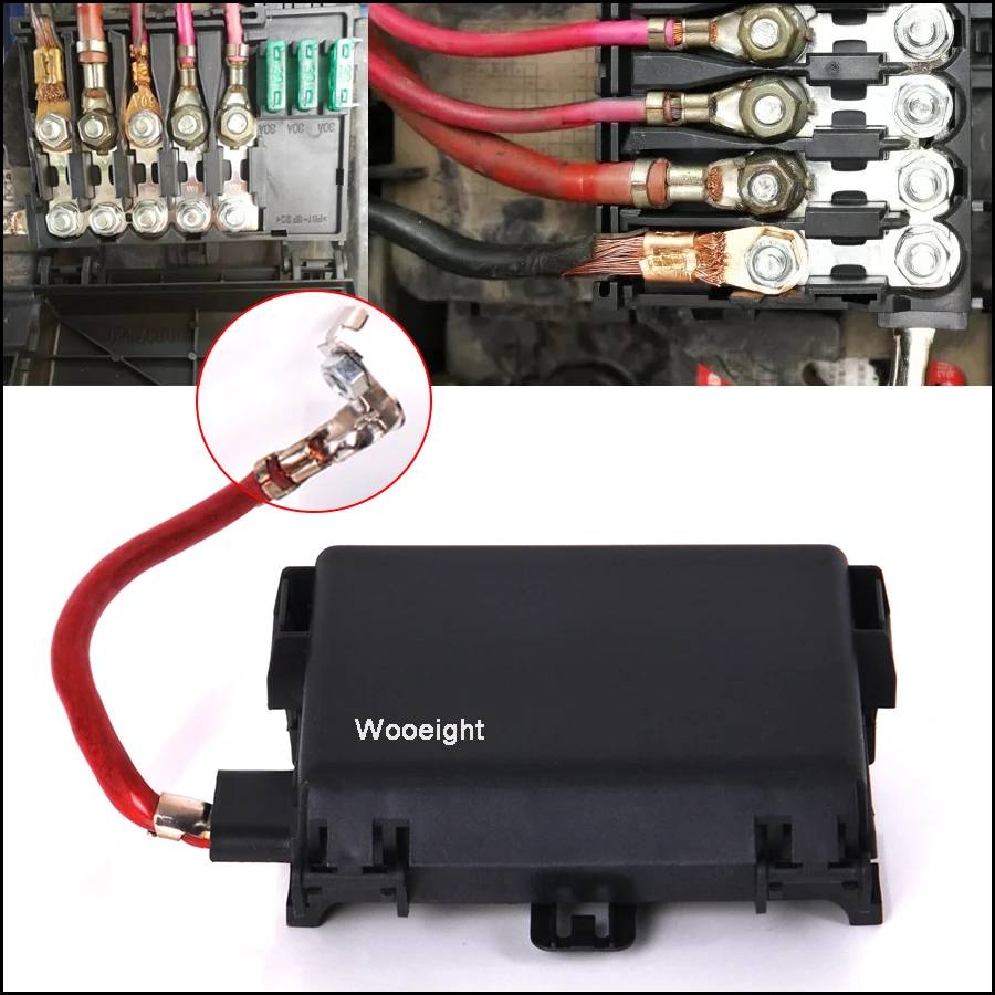Car Battery Fuse Box Holder Terminal 1J0937550A For VW Beetle Golf Golf City Jetta Audi A3 S3 Skoda Octavia 2001-2007 2008-2010 (3)
