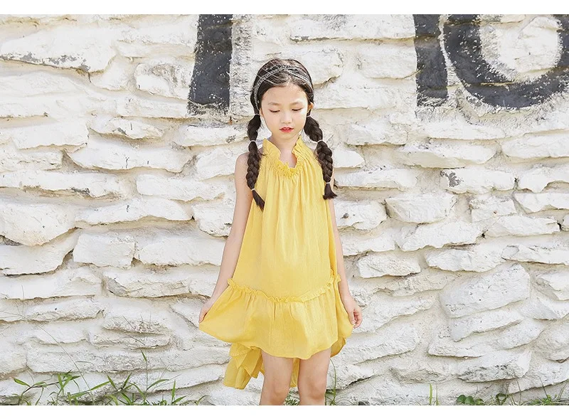 teenage girl beach dress s108-17