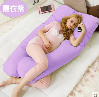 spesifikasi U Bentuk Kehamilan Bantal Seprai Full Body Nyaman Bantal untuk Wanita Hamil Karakter Bantal Sisi Tidur Bersalin Bantal