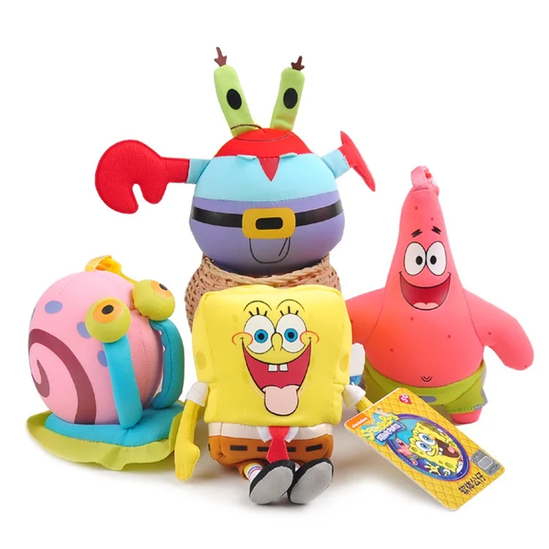 Buy 1pcs spongebob plush toy baby toy soft anime