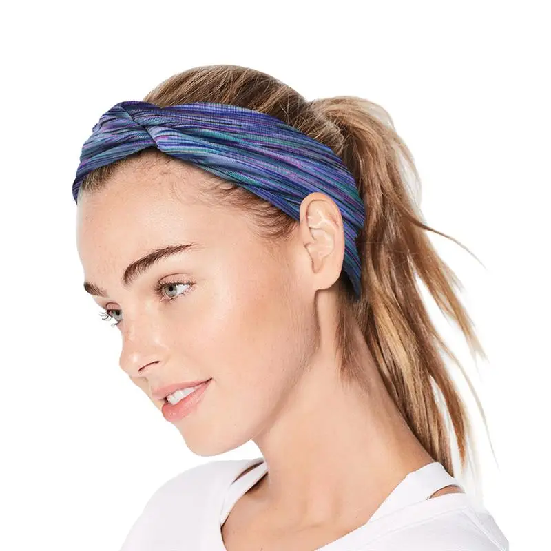 Vbiger Women Headbands Hairwear Moisture wicking Yoga Head Wraps