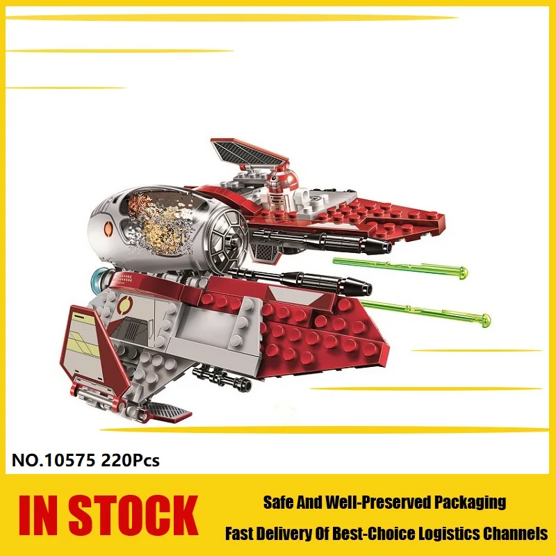 Bela 10575 Звездный план Obi-Wan's Jedi Interceptor Revenge of the Sith блоки Развивающие игрушки для