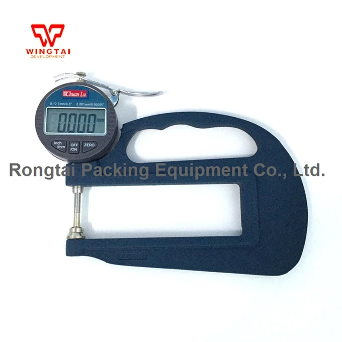 Buy 0 10mm BY03 Electronic Micrometer Digital Thickness Meter Gauge For Paper