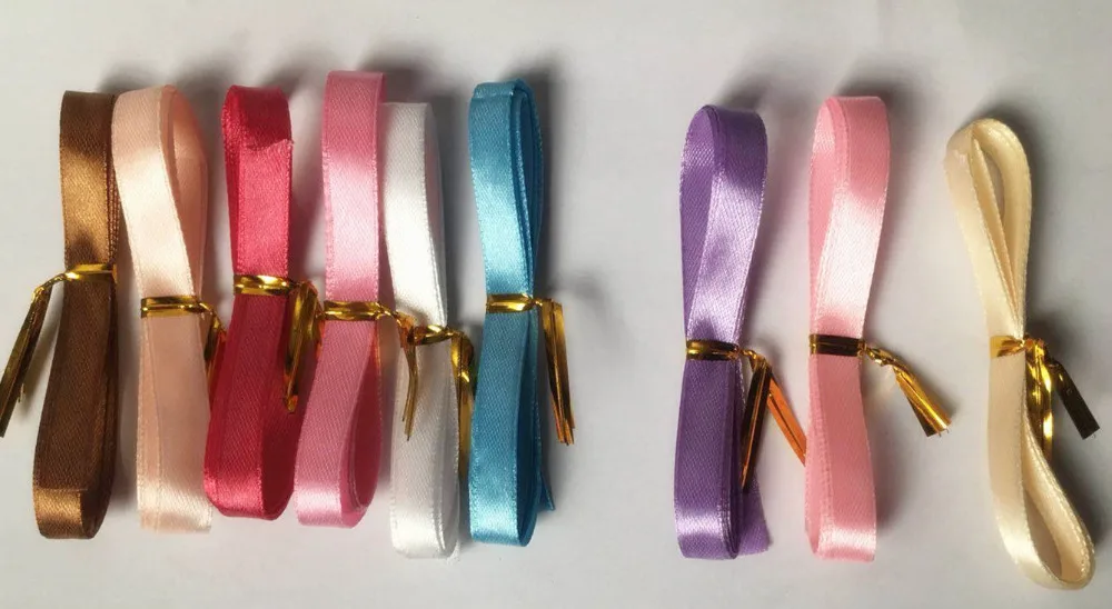 

YOFAY 10yds Multi 10 color Mixed 3/8" 9mm Solid Single Face Satin Ribbon Gift Hairpin Wedding Party Flower Packing DIY Material