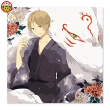 Картина по номерам художественная краска по номеру второй элемент, персонаж, самая улыбка, Natsume учетная запись друзей DIY