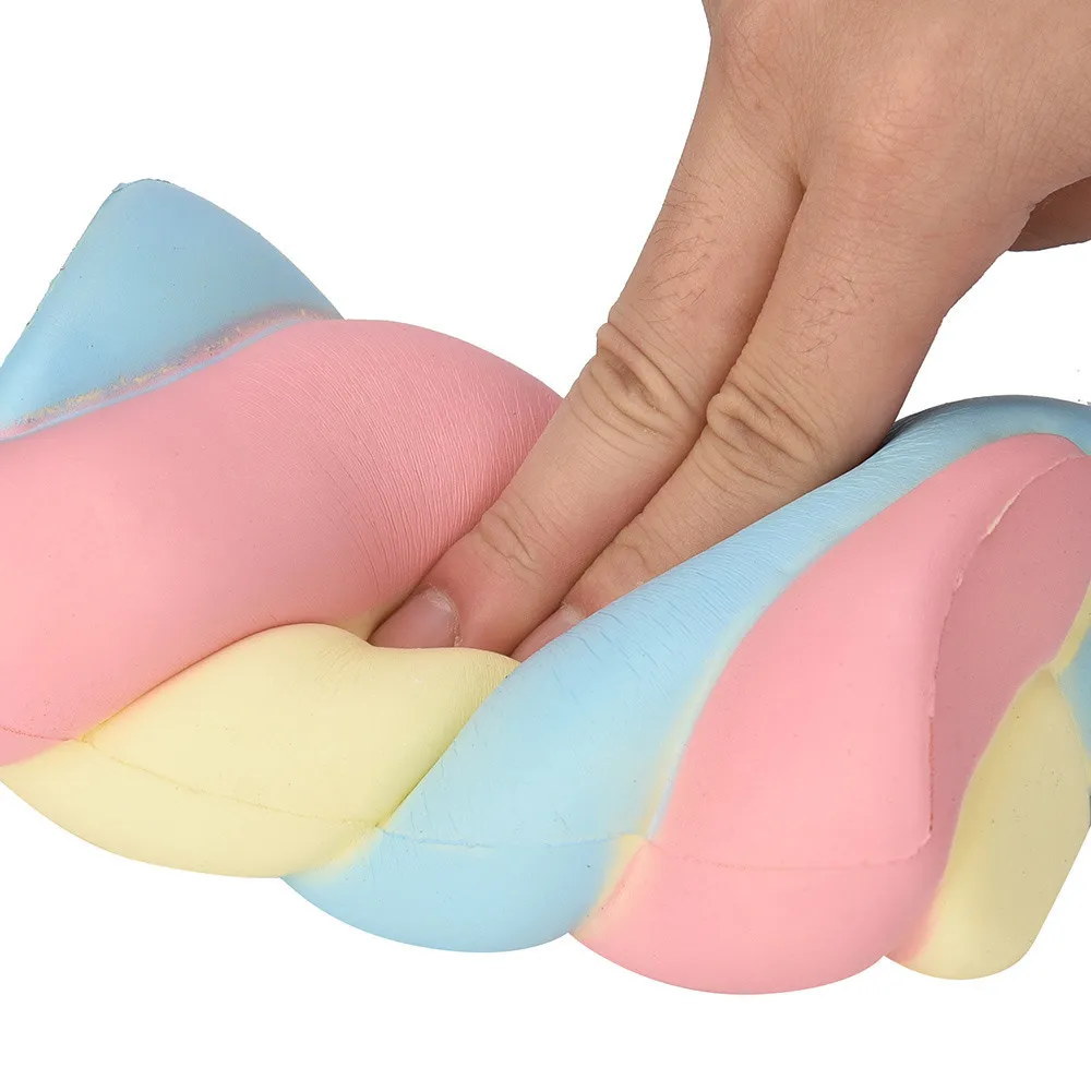 14,5 см Прекрасный хлопок конфеты Squeeze Toy мягкими закрученный сахар Ароматические Squishy замедлить рост Squeeze игрушки коллекция игрушек для