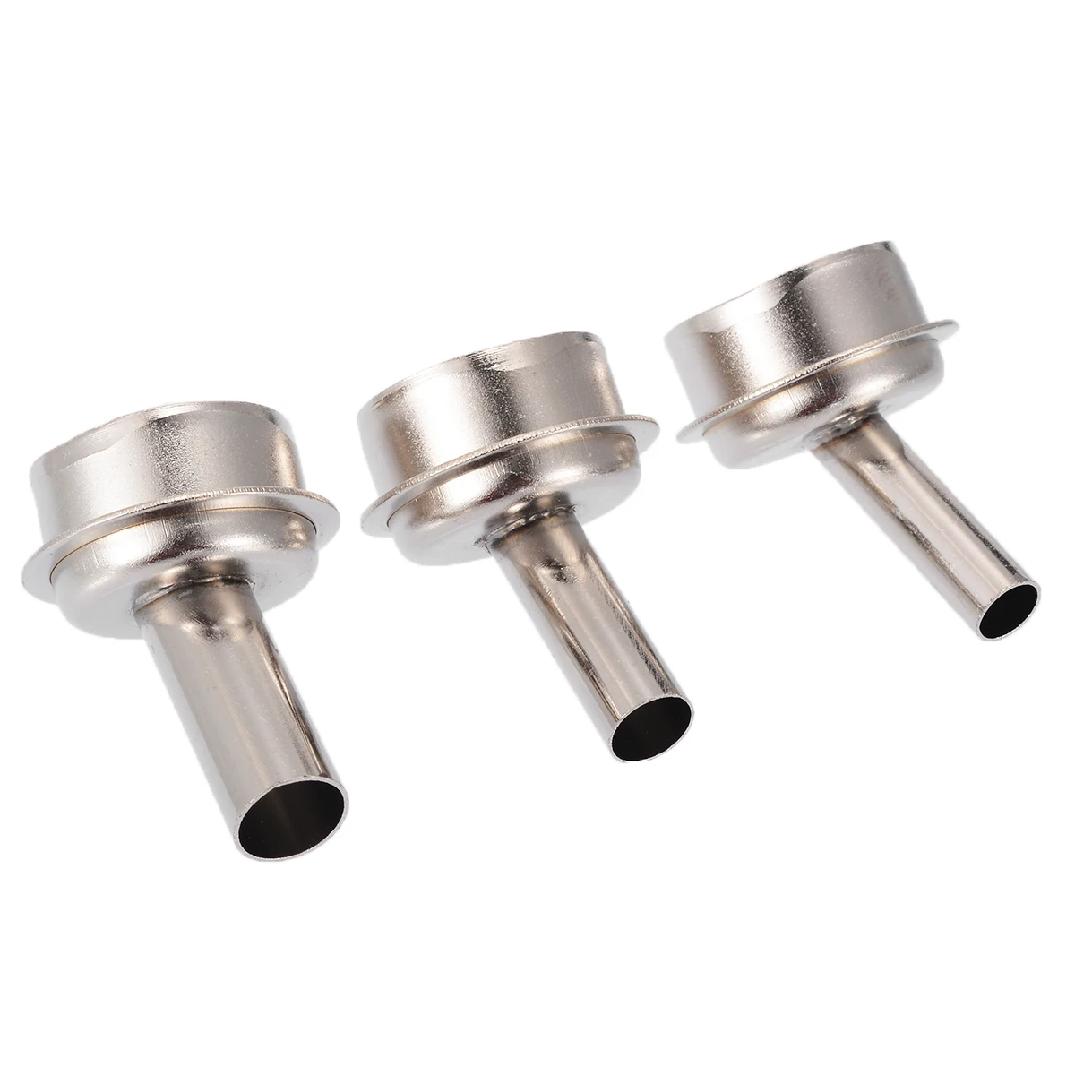3pcs/Set 45 Degree Bent Curved Heat Nozzles 6/7/9mm Hot air Gun Nozzles for QUICK 861DW Soldering Station