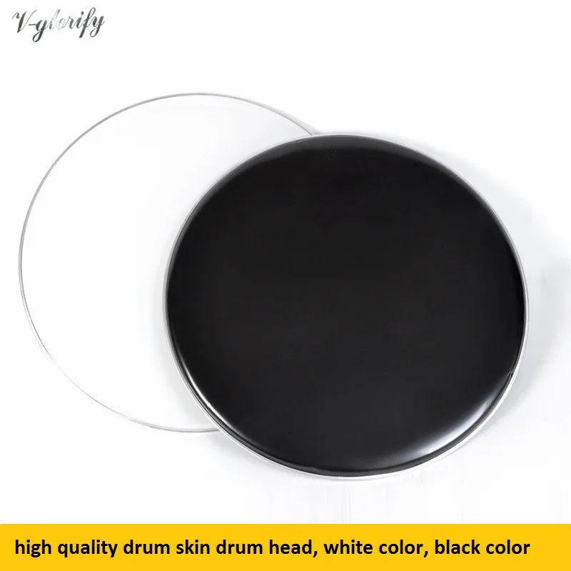 22inch, 12-13-14-16-18-24inch drum skin drum head black color sound controlled factory made