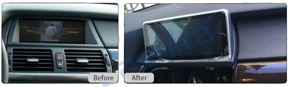 Perfect 10.25 inch Android 9.0 Car GPS Navigation Radio For BMW X5 E70 X6 E71 2007 2008 2009 2010 2011 2012 2013 2014 with CCC CIC 32GB 1