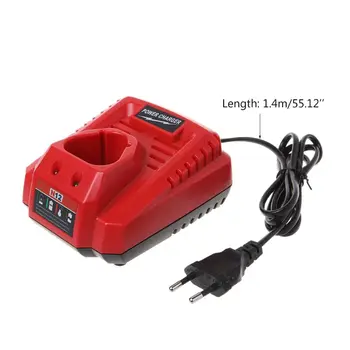 

For Milwaukee 10.8V 12V 3.0A Li-Ion Replacement Charger N12 48-59-2401 48-11-2402 Lithium-Ion Battery
