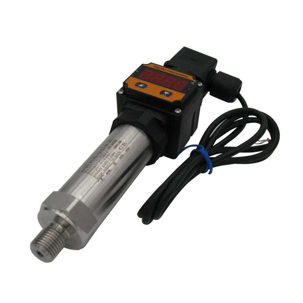 

0-16bar,0-4bar,0-10bar,12-36VDC,G1/2, 4-20MA output, 0.5%,Digital Display Water Pressure Transmitter Pressure Transducer Sensor