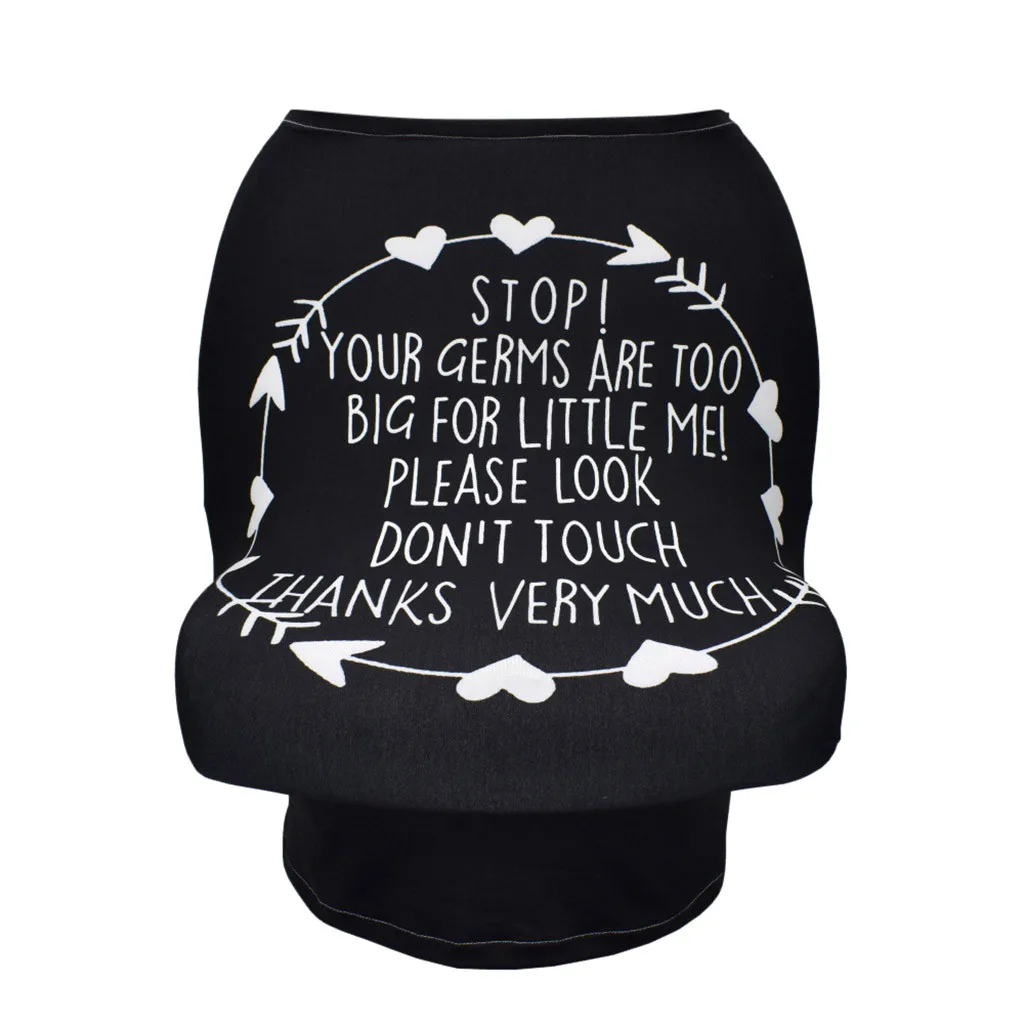 

Multifunction Stretchy Baby Car Seat Cover Nursing Infinity Scarf Breastfeeding Shopping Cart Cover Outdoors Feeding Cloth #L15