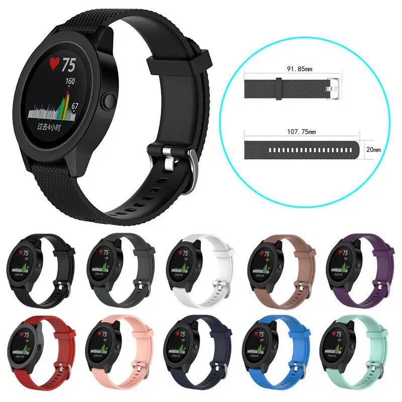 

Soft Silicone Watchband for Garmin Fenix 5 5X 5S 20-26mm Sport Silicone Watch Band Strap Replacement Watch Band