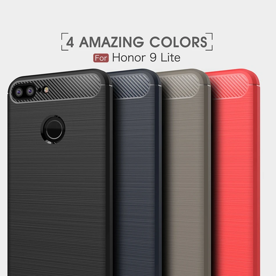 Soft TPU Case for Huawei Honor 9 Lite Case Carbon Fiber Phone Cover for Huawei Honor 8 10 Lite V8 V9 V10 5C 5X 6X 6A Magic Coque (8)