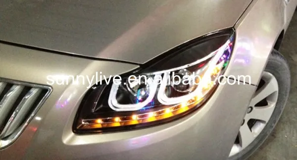2009 2012 год для BUICK Regal Opel светодиодный фары ангельские глаза U style LDV2|led dive|led stopperled |