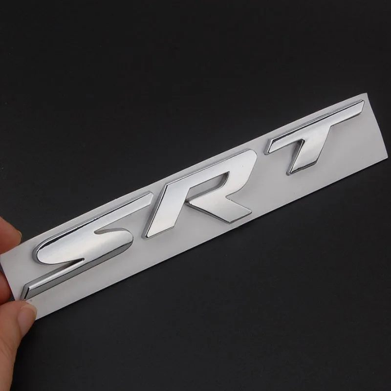 Металл srt Наклейка на багажник значок для Chrysler Aspen Crossfire Ypsilon джип Dodge Cherokee Wrangler ZJ WJ