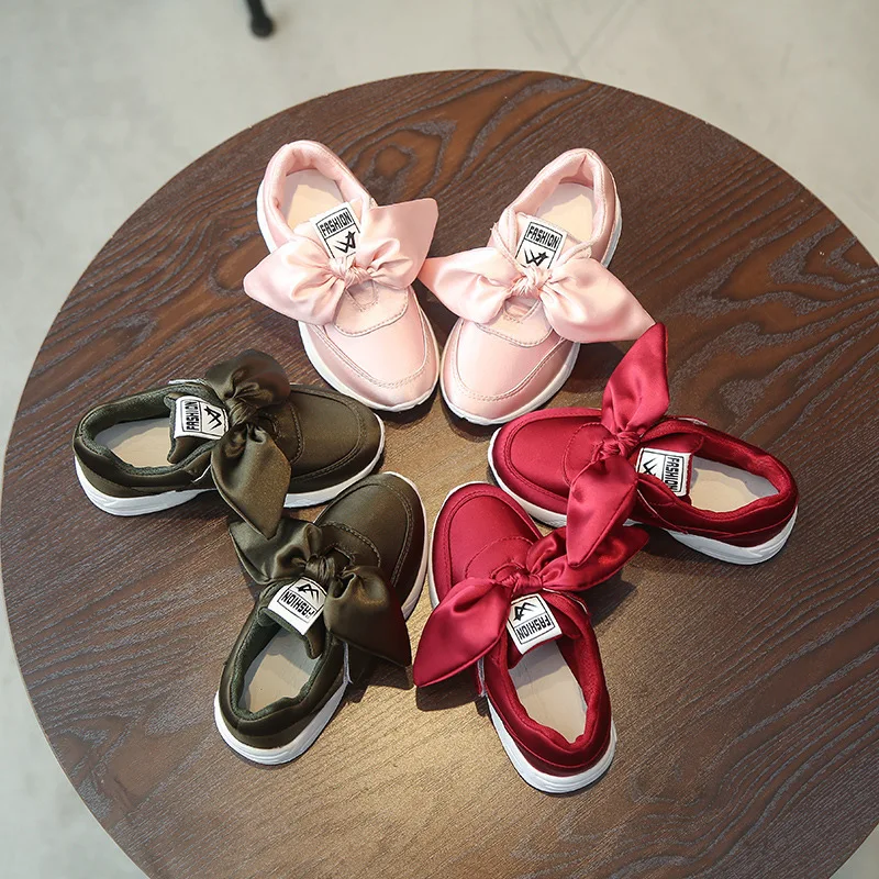 2019 Spring Summer Baby Shoes Girl Princess Cute Big Bow Soft Soled Flats Anti-Slip Kids Pink Red Green Flats Party Shoes 2019 Spring Summer Baby Shoes Girl Princess Cute Big Bow Soft Soled Flats Anti-Slip Kids Pink Red Green Flats Party Shoes
