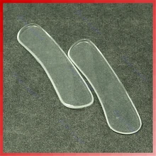 Новая мода 1 Piar женский силиконовый разделитель для пальцев ног/Уход за ступнями гель на высоком каблуке подушка для обуви вставка стелька под пятку вкладыш прозрачный подходит для любой обуви