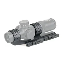 Тактическое двойное кольцо винтовки прицелы крепление 30 мм/35 мм QD Крепление подходит 21 мм рельсы для охоты ht219