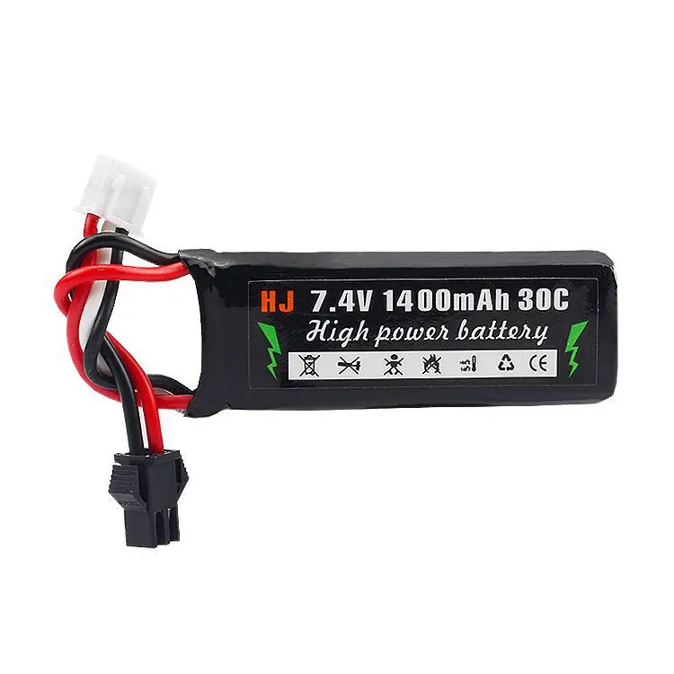 HJ Power 7 4 V 1400MAH 30C 2S AKKU Mini Airsoft Gun аккумулятор радиоуправляемая модель Lipo