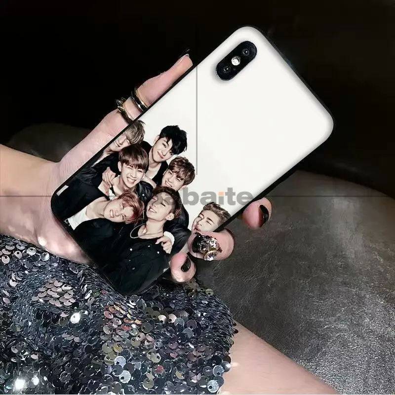 Babaite iKON kpop Bobby B. I. Мягкий силиконовый чехол из ТПУ для iPhone 5 5Sx 6 7 7plus 8 8Plus X XS MAX