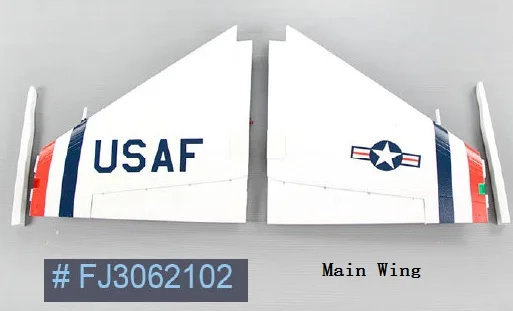 FJ30611 02 Main Wing Part for Freewing F16C 90mm RC Jet FJ30611 02 Main Wing Part for Freewing F16C 90mm RC Jet