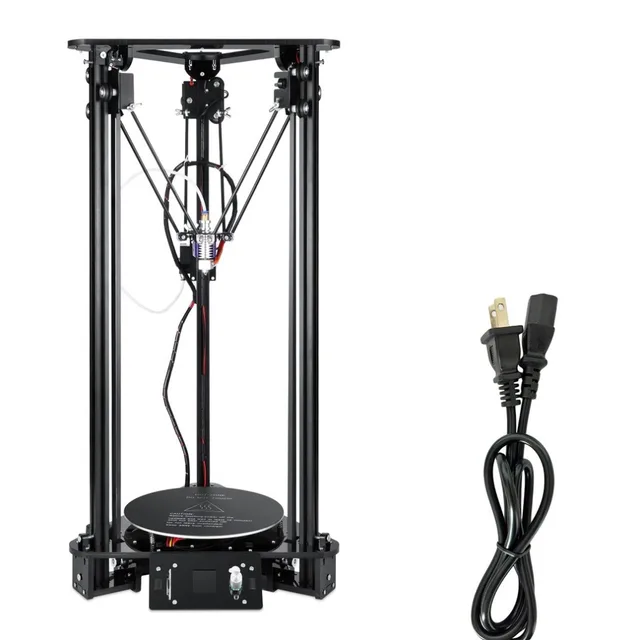 Cheap LCD Color Screen 3D Printer with 1.5W Laser Engraving & 1KG White PLA Auto Change Material Intelligent Leveling