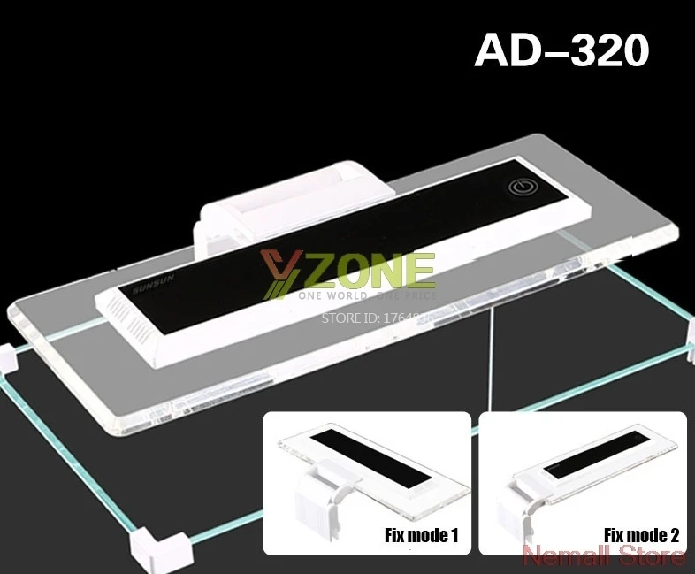 

SUNSUN AD-320 Serials Clip-on Acrylic Aquarium LED Landscaping Lighting Light Lamp For Fish And Plant Tank
