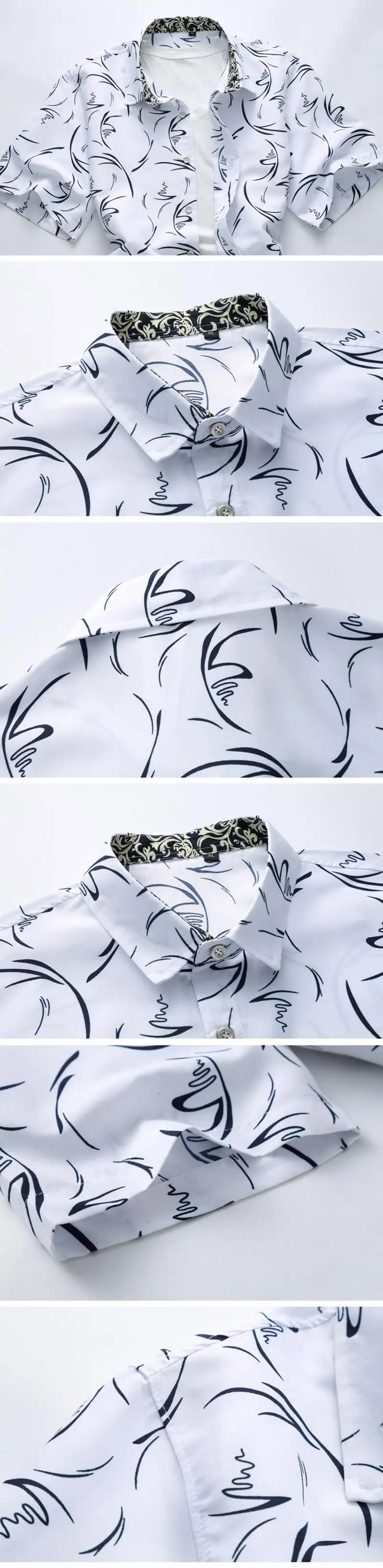 YK UNCLE бренд летняя новая модная одежда мужская рубашка с коротким рукавом Повседневная полосатая трендовая летняя рубашка для мужчин M-5LX/6XL/7XL