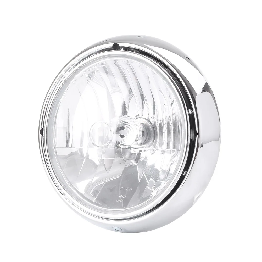  Front Headlight Headlamp Head Light Lamp Assembly for Harley Road King Street Duo Electra Glide Fatboy Heritage Softail Bad Boy Blackline Motorcycle Headlamp Lamp Motorbike spare Lighting parts Accessories
