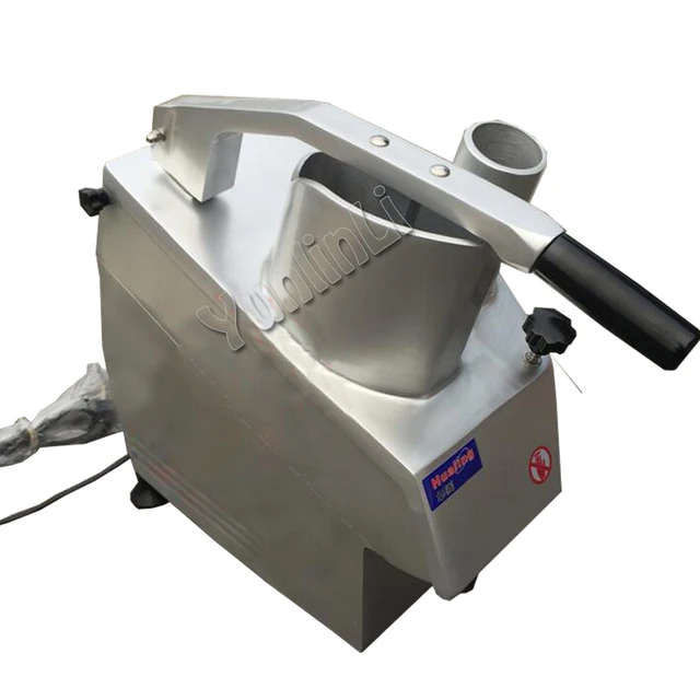 110V/220V Commercial Vegetable Slicer with 4 Blades Electric Vegetable