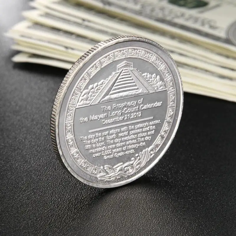 Fancy Mayan Commemorative Coin Non-currency Bitcoin Tourism Art Collection Souvenir Commemorative Coin Collection Drop Shipping Fancy Mayan Commemorative Coin Non-currency Bitcoin Tourism Art Collection Souvenir Commemorative Coin Collection Drop Shipping