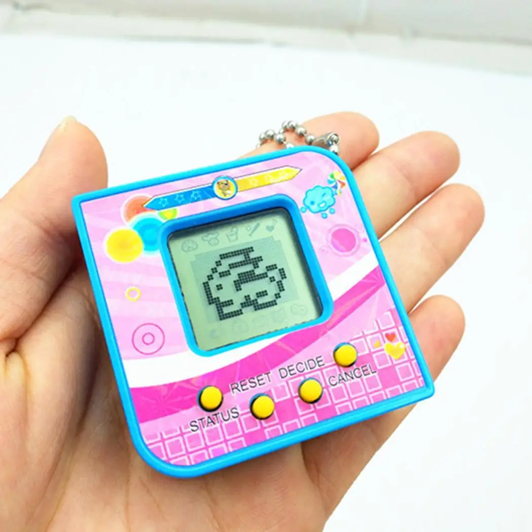 

Electronic Pets Toys Nostalgic Pets in One Virtual Cyber Digital Pet Handheld Game Christmas Machine Toys Square Gift For Kids