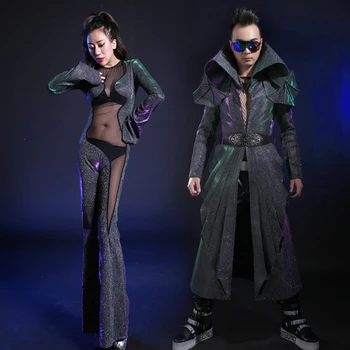 jumpsuit with long coat