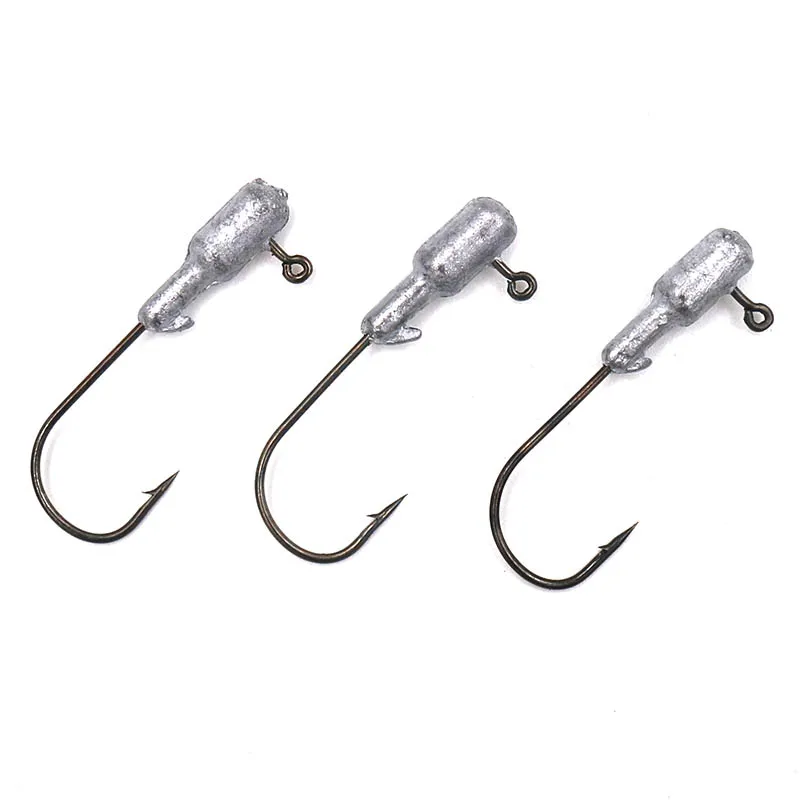 

5pcs/lot Crank fishhooks 1.8g 3.5g Lead Jig Head Hooks Head Hook Jigs Bait with Fishing Single Hook Fishing Accessories