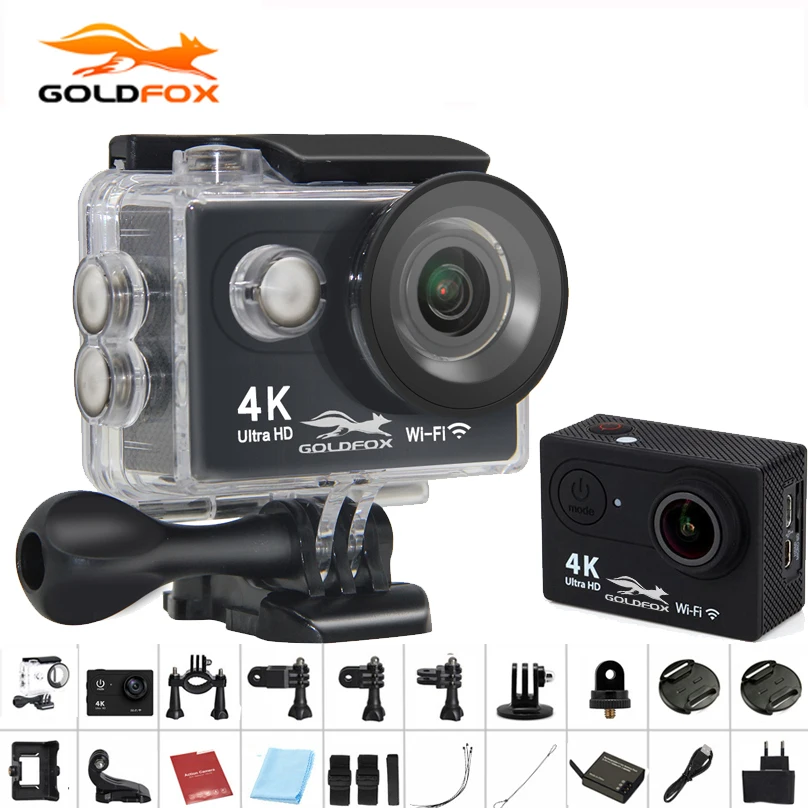 

Action Camera H9/H9R Ultra HD 4K WiFi 1080P/60fps 2.0LCD 170 lens 30M Go Waterproof Pro Sport DV Mini Camara Camcorder deportiva