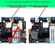1 шт. Not Kate для Xiaomi Redmi Note3 Note 3 2015112 2G ram 16 Гб rom Snapdragon 650 1,8G б/у Материнская плата логическая плата