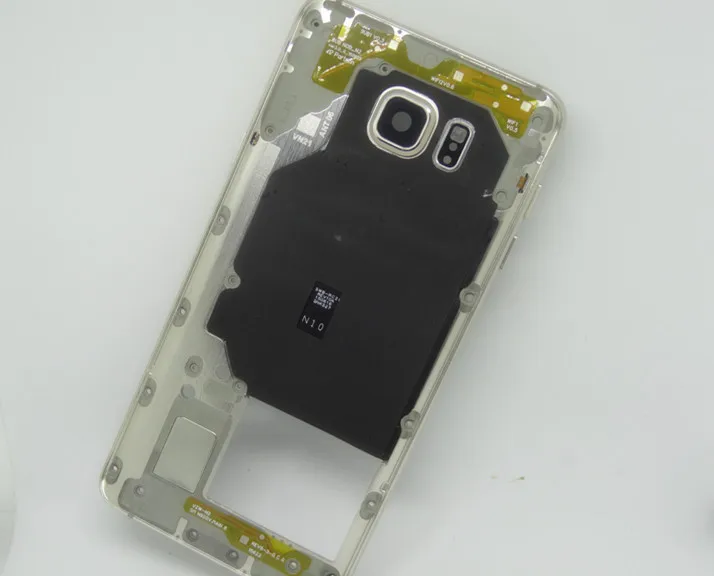 Заменить рамка Ближний Корпус чехол для samsung Примечание 5 N920 N920F N920T N9200|Корпусы и