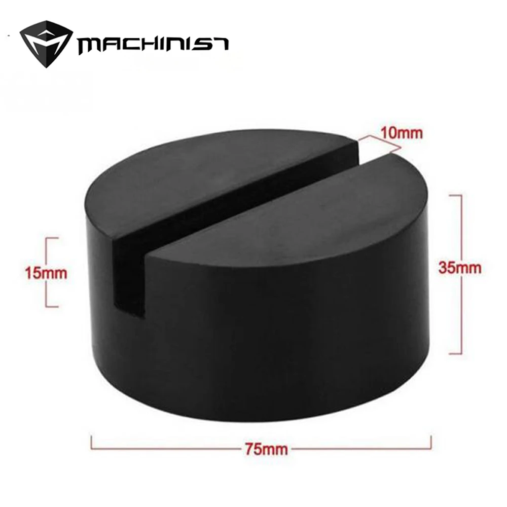 Vehicle-Universal-Floor-Jack-Disk-Pad-Adapter-Rubber-Blanket-for-Pinch-Weld-Side-Rail-Stand