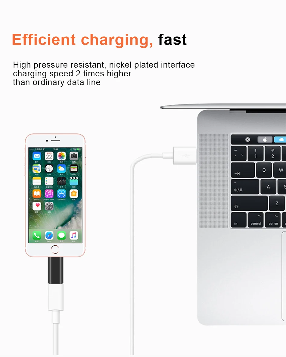 !ACCEZZ Micro USB Female to lighting Male For Apple Adapter OTG Converter For iphone 5 6 7 6s 5c Plus For ipad Air Mini Adapters (3)