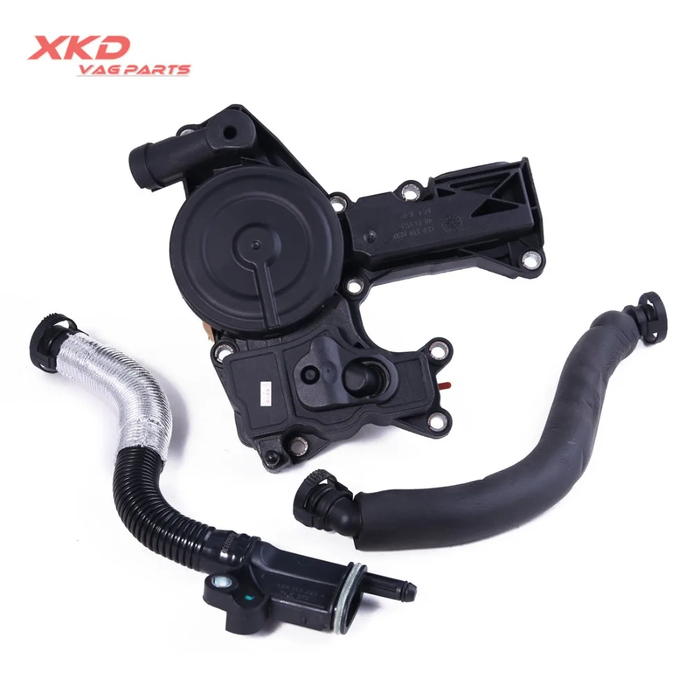 Oil Separator PCV Valve and Hose Kit For Je tta Golf G TI Passat Tiguan