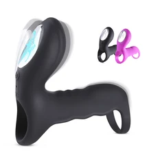 Мягкий силиконовый массажер простаты мужские кольца G Spot для
