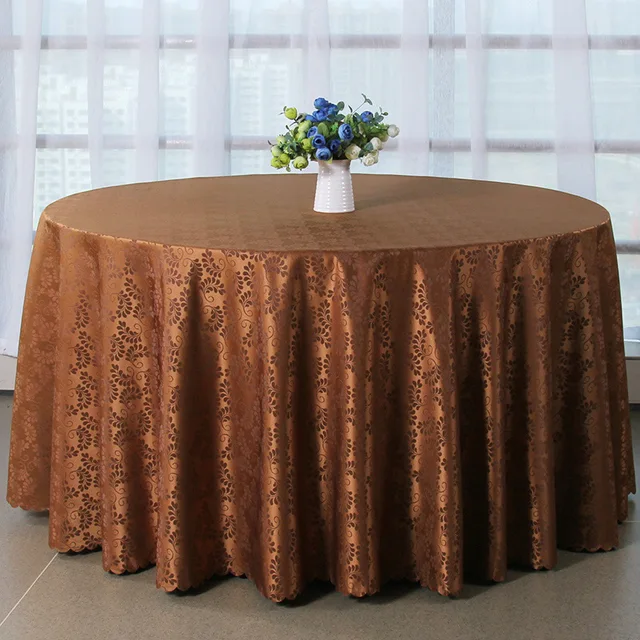Mordern Polyester Round Fabric Table Cloth Hotel Party Wedding Mordern Polyester Round Fabric Table Cloth Hotel Party Wedding Tablecloth Dining And Coffee