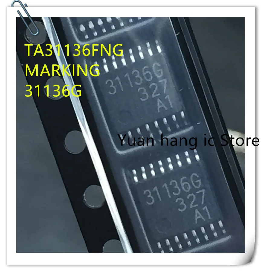 detector de TA31136FN 31136G FM si IC para teléfono inalámbrico 5 un