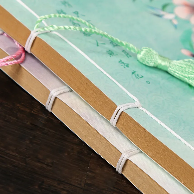 Chinese Tradtional Style Stitching Binding Notebook Paper Writing Journal Planner Composition Blank Book Chinese Tradtional Style Stitching Binding Notebook Paper Writing Journal Planner Composition Blank Book