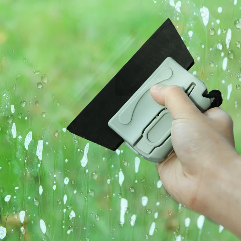 

BF040 Home Window cleaners glass wiper and glass scraper 14*8.5*1.2cm