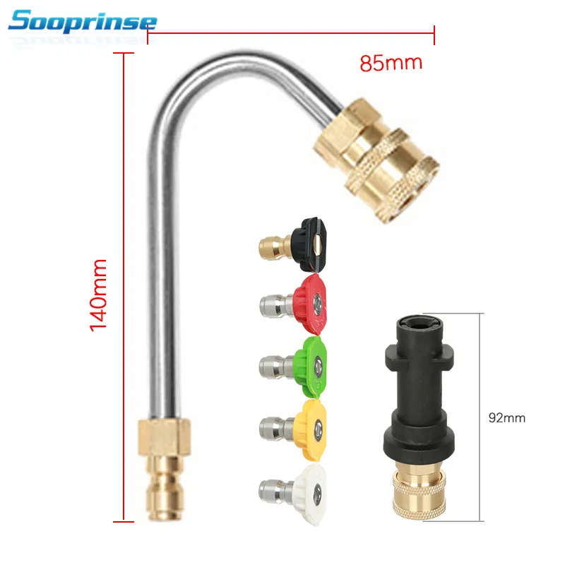 Lavadora de Alta Lavagem do Carro Líquido de Limpeza Calha de Fixação para Lance e wand Connect para Karcher Acessórios do Carro Auto Pressão da da 1 e 4 Quick k 5 4
