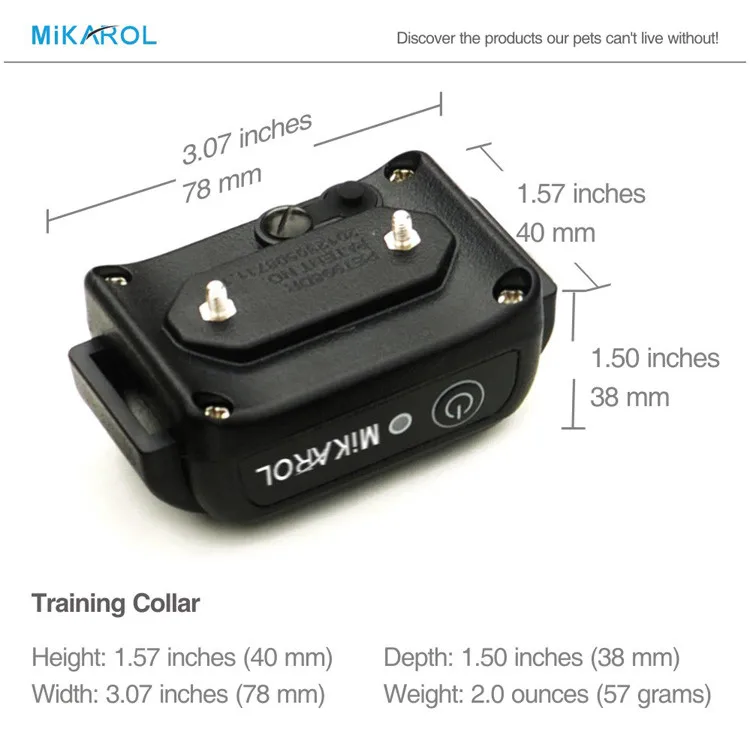 PET998DB Dog Collar