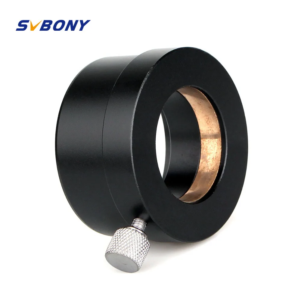 SVBONY 2 إلى 1.25 بوصة العدسة محول تلسكوب الفلك 50.8 مللي متر إلى 31.7 مللي متر المعادن محول ل مناظير أحادي W2811C