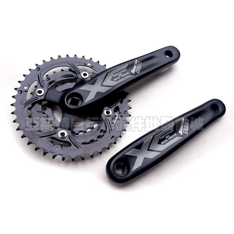 

Mountain bike crankset 42T aluminum alloy crank mountain bike 7, 8, 9 speed chain wheel